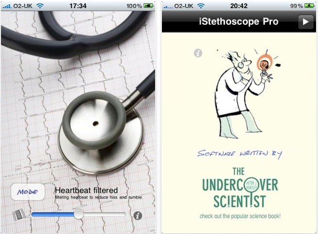 Las 15 'Apps' que te ahorran un visita al médico  - 4. Corazón: Sthetoscope pro